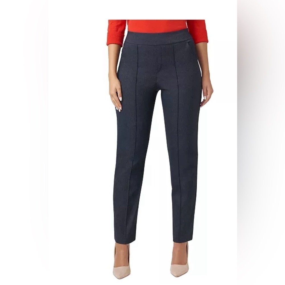 NWT Hue
Women's Pull-On Mid-Rise Denim Leggings Large